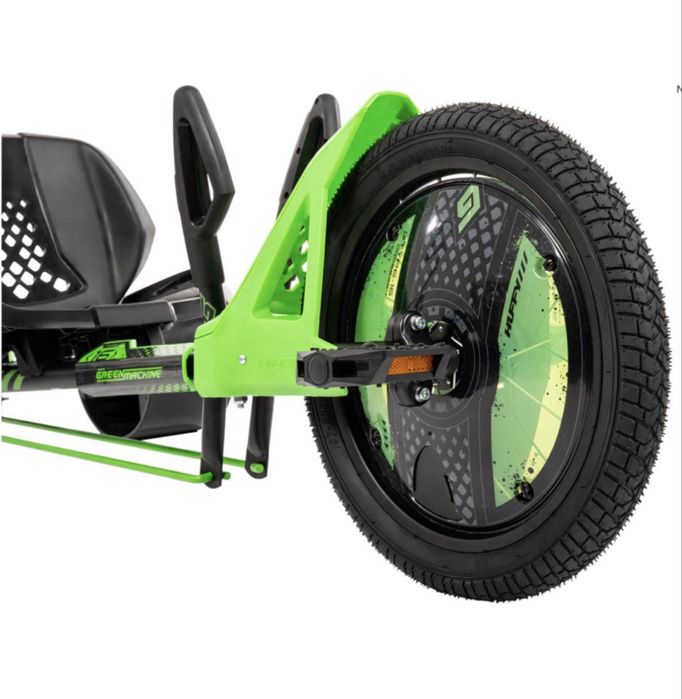 Детски триколка HUFFY Green Machine 16 инча, черно/зелена (98364)