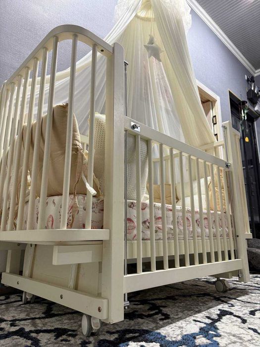 Детская люлька-кровать