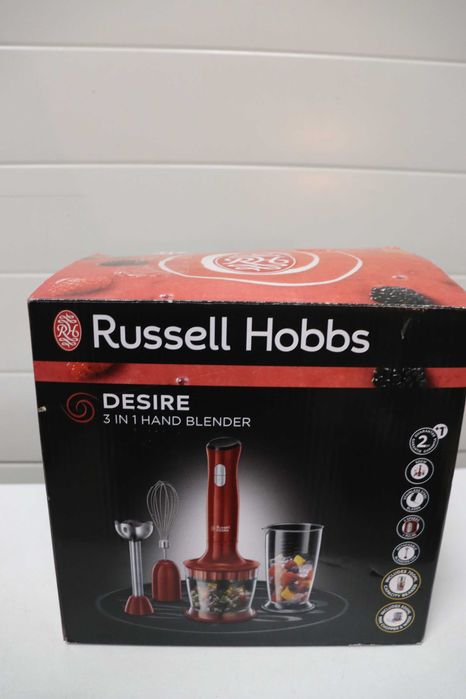 Блендер Russell Hobbs 3в1 нарязване, разбиване, смесване, 700мл, 500W