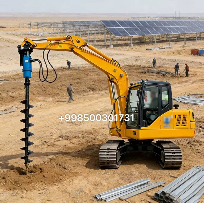 Yamabur ямобур кучли ва тез Буравой йер ковловчи Volvo Hyundai