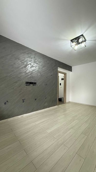 Garsoniera moderna de vanzare Dobroesti, finisata, bucatarie utilata