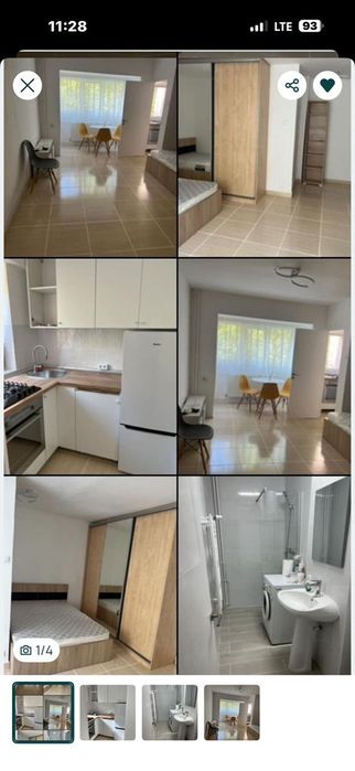 Garsonieră de închiriat, Răcari, 33mp, balcon