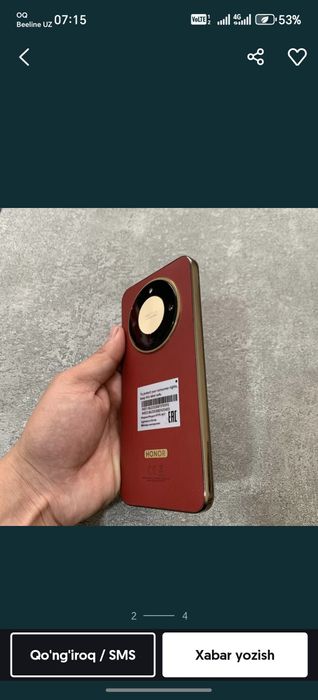 Honor x9d srochni sotiladi yangi  1oyda oshdi olganimga garantiya bor