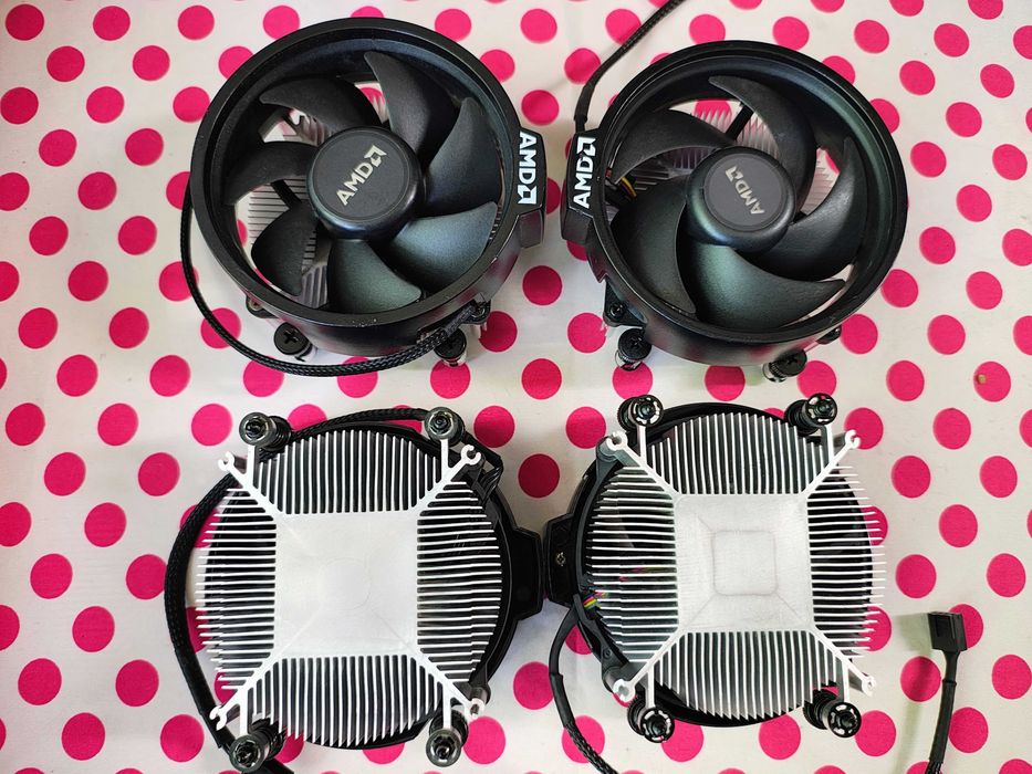Cooler AMD Wraith Stealth Socket AM4 Ryzen, Pasta inclusa.