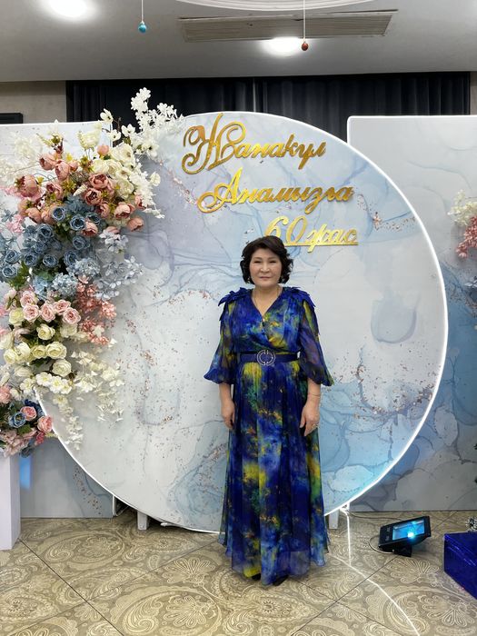 Вечернее платье/ Голубое платье