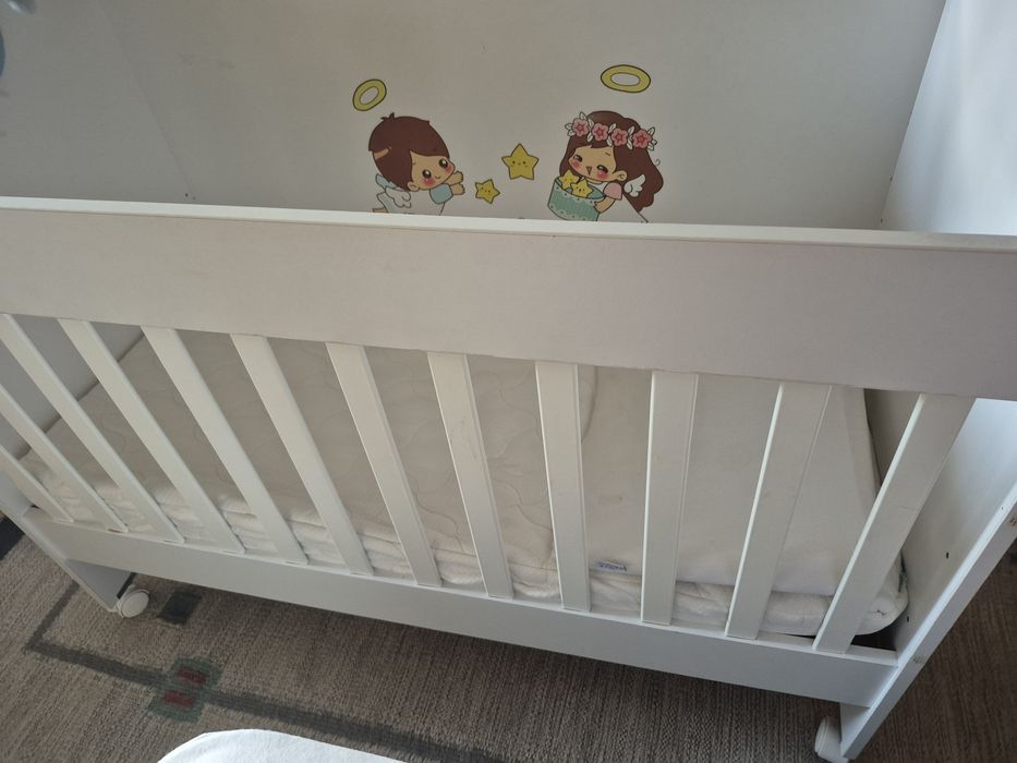 Бебешко легло на колела 60X120СМ