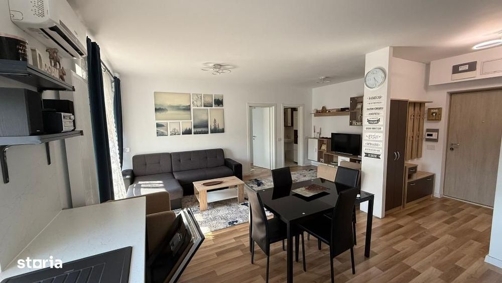 3 camere,2 dormitoare,2 bai, mobilat,utilat,parcare
