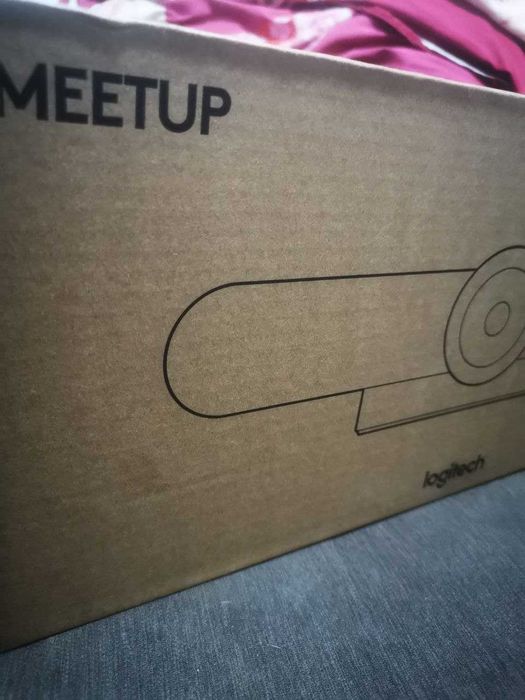 Logitech Camera Meetup Ultra-HD 4K, NOUA.