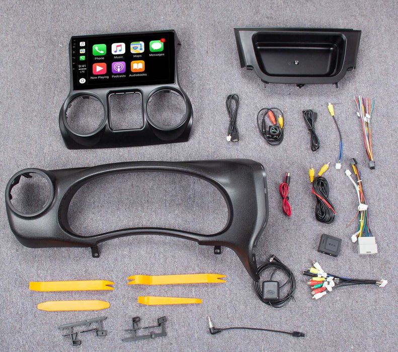 Мултимедия Двоен дин за Jeep Wrangler навигация плеър с Android JEEP