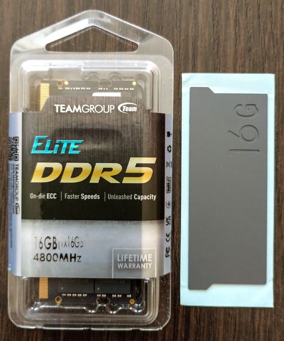 DDR5 SO-DIMM 4800Mhz 16Gb