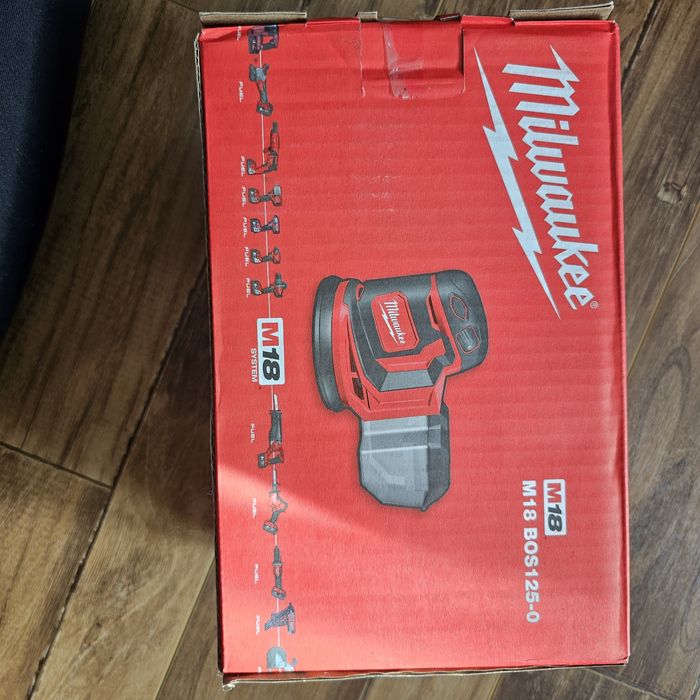 Slefuitor fara fir Milwaukee. Produs nou, sigilat fara baterie si inc