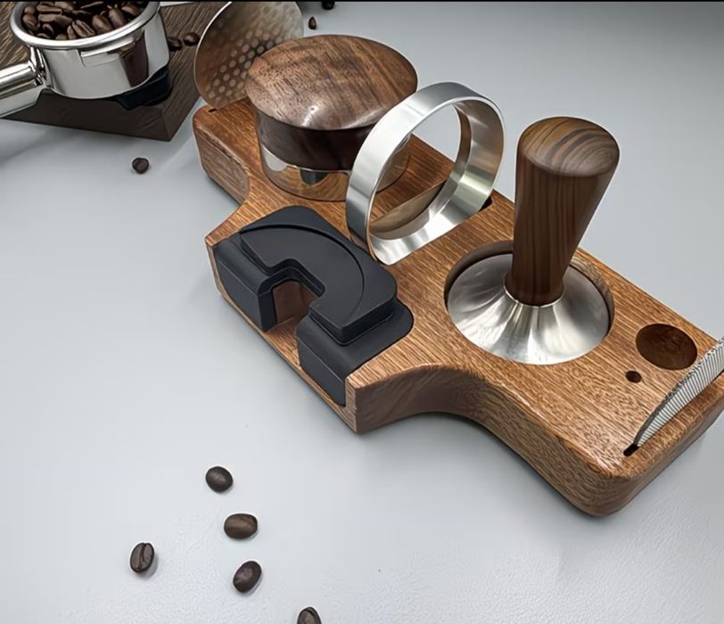 Statie tamper espresso  lemn