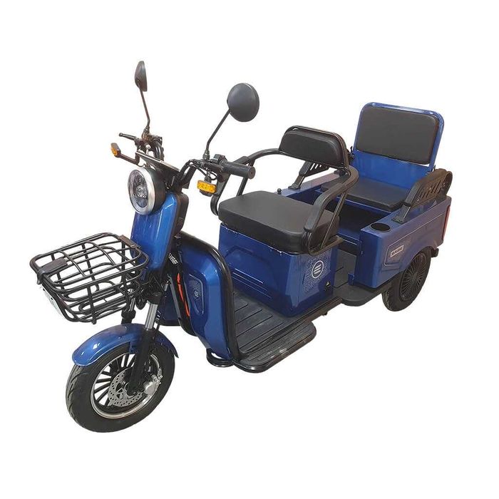 Електрическа триколка карго XG двуместна