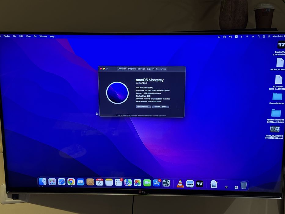 Mac mini Late 2014 i5 + 240GB SSD