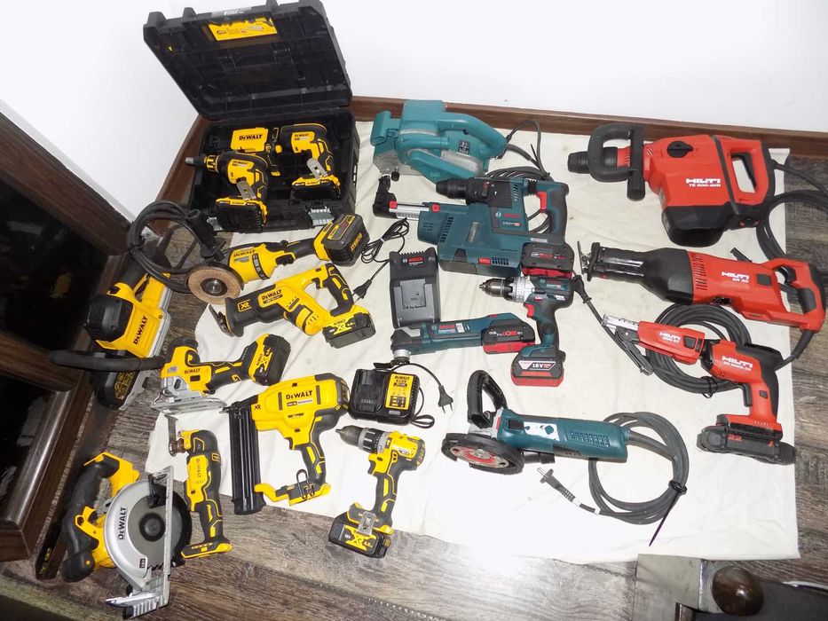 Scule  DeWalt ,  BOSCH  ,  Picamer Hilti TE 500 AWR ,  SR 30 , SD 5000-22 Nuron