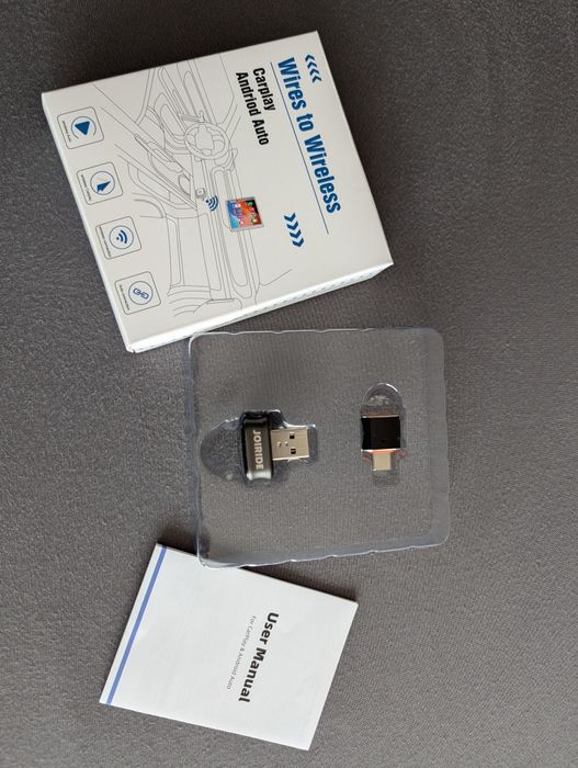 Wireless Android auto Apple Car play adapter