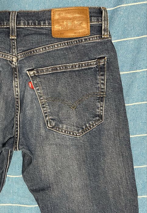 Levi’s 502 Taper мъжки дънки W30 L34 – тъмносини