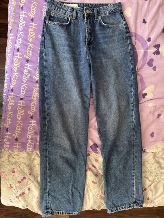 Дамски сини дънки