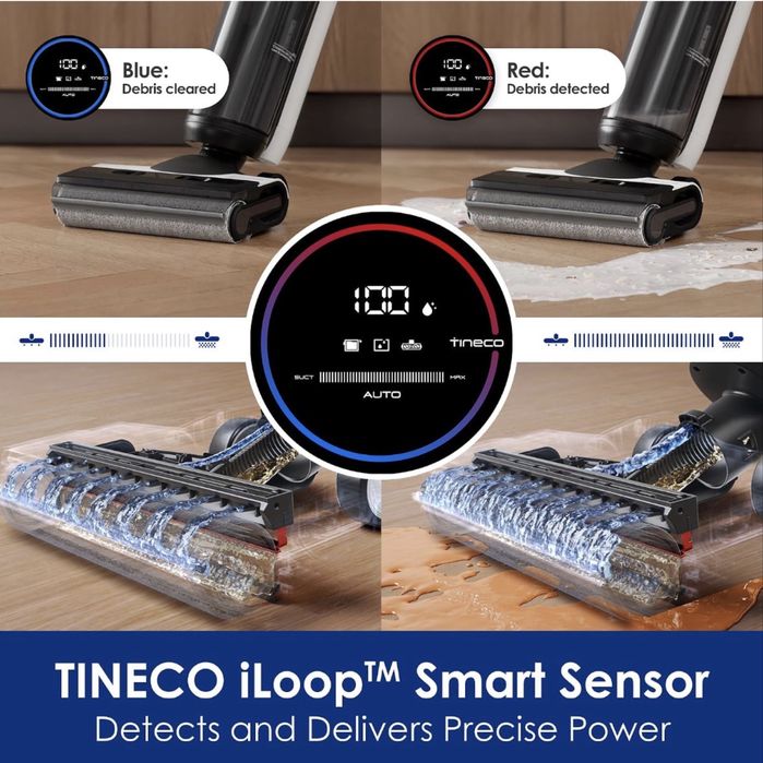 Прахосмукачка за сухо и мокро Tineco Floor ONE S5 Smart