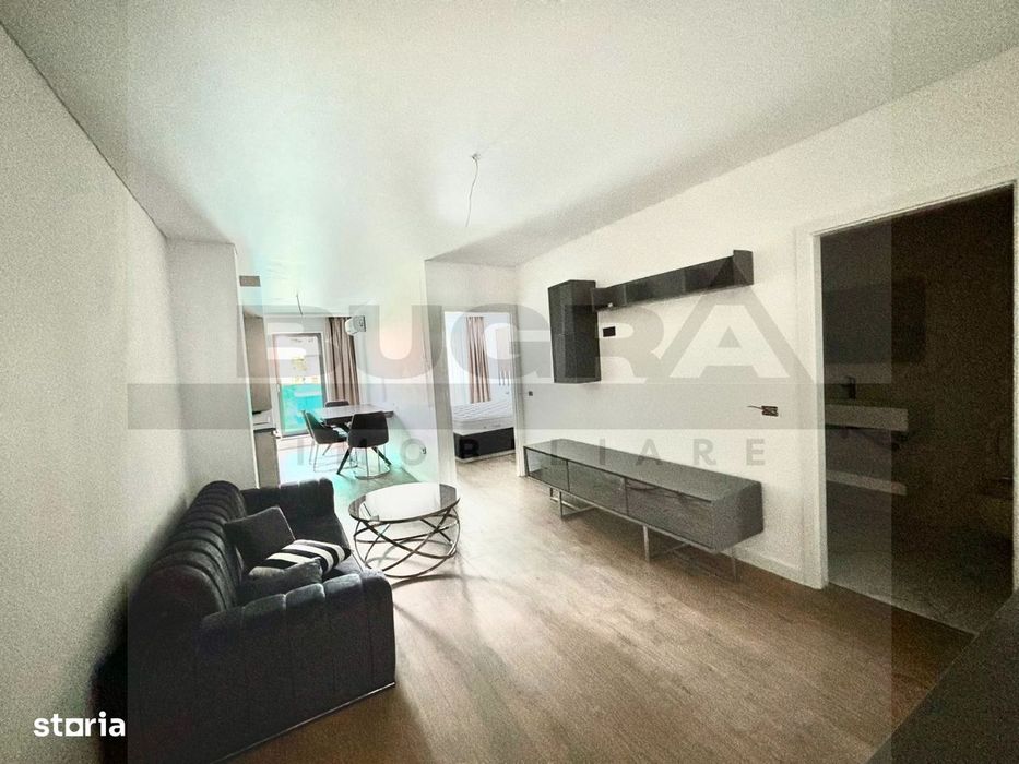 Apartament 2 camere modern, prima inchiriere, garaj, zona Golden Tulip — fotografia 3