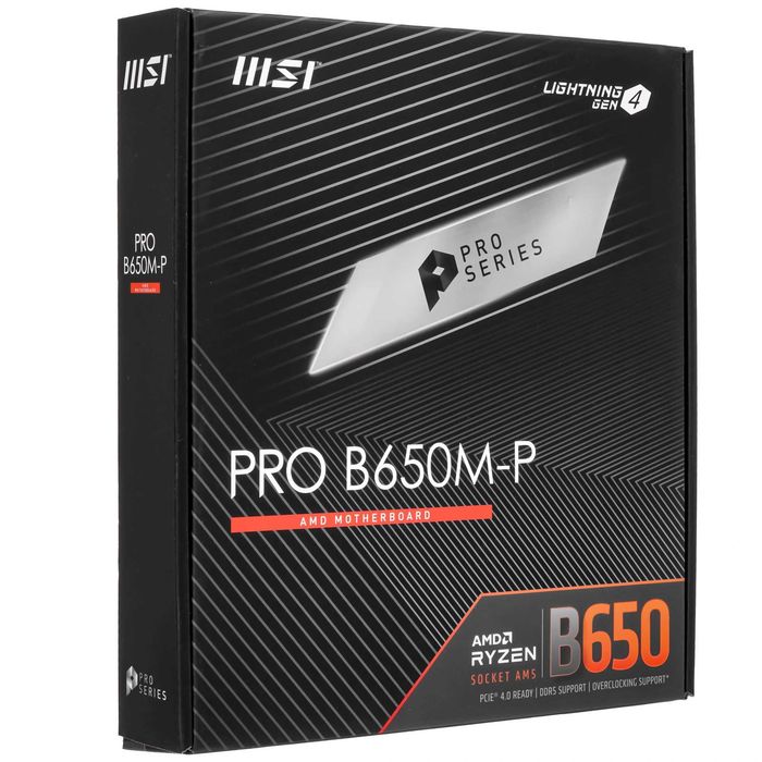 - Материнская плата MSI PRO B650M-P