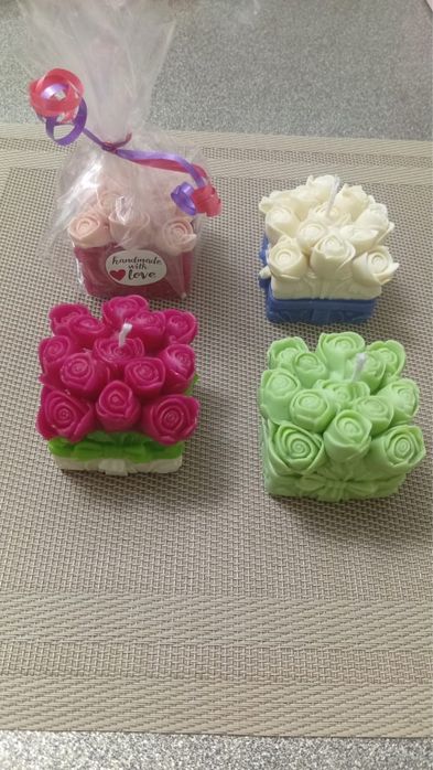 Сувениры ручной работы ( свечи/ мыло)