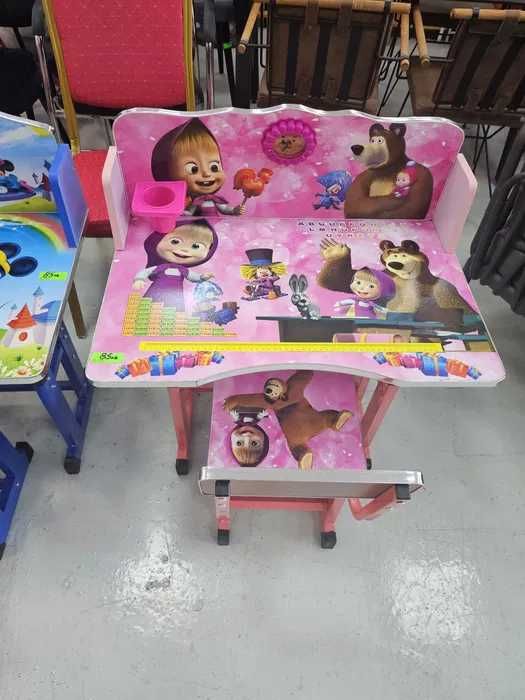 Детски чин със столче със различни герои