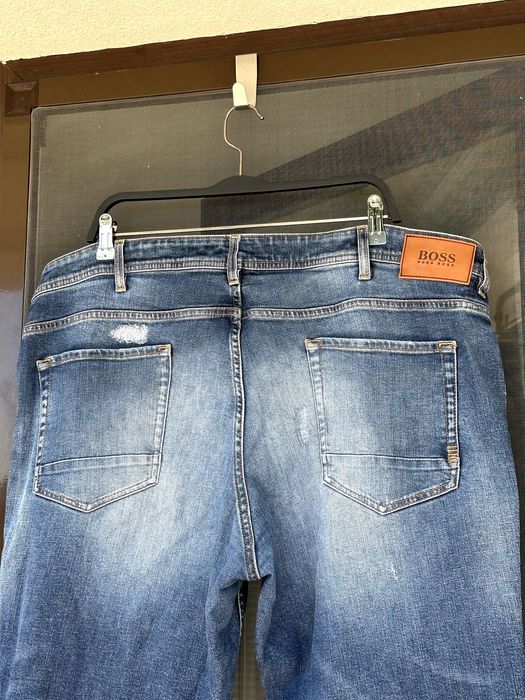 Мъжки дънки Hugo Boss (BOSS / Regular Fit) - размер W42 / L32 (XXL), Отлично състояние