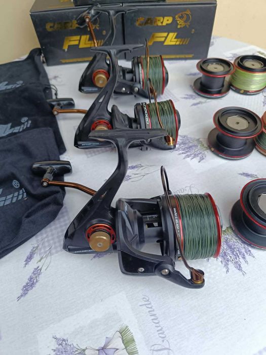 Въдици Avid Carp и Макари LF YF