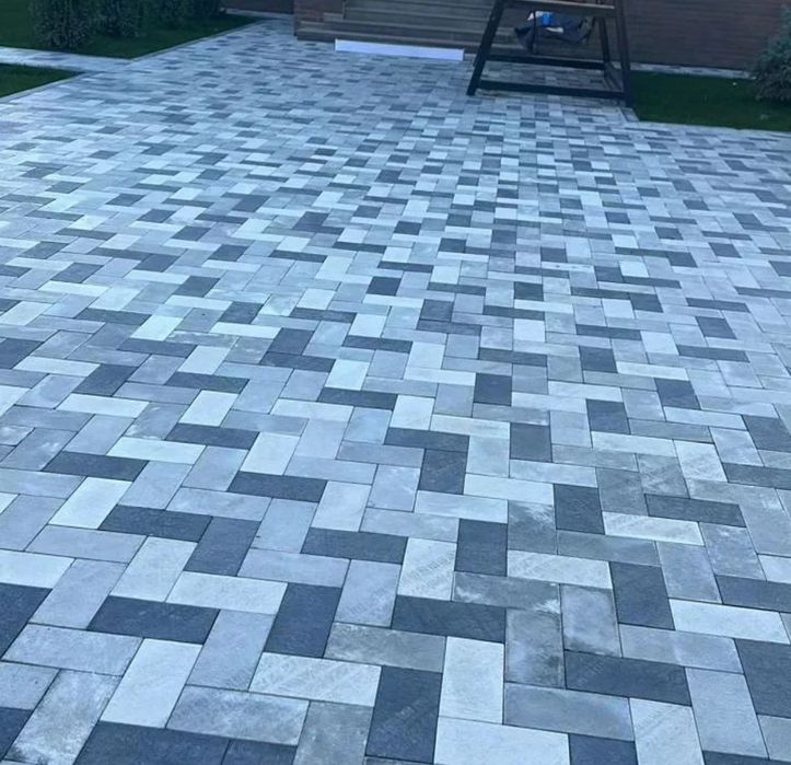 Укладка брусчатки