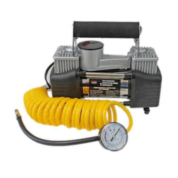 Двуцилиндров Въздушен Компресор Гуми 12V 150Psi в запалка с накрайници