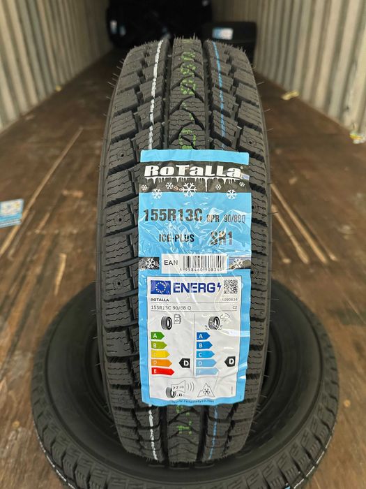 Нови Зимни Бусови Гуми Rotalla Ice-Plus Sr1 155R13C 90/88Q НОВ DOT