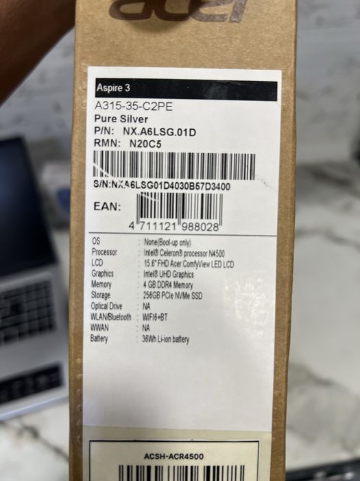acet aspire 3 A315 асер