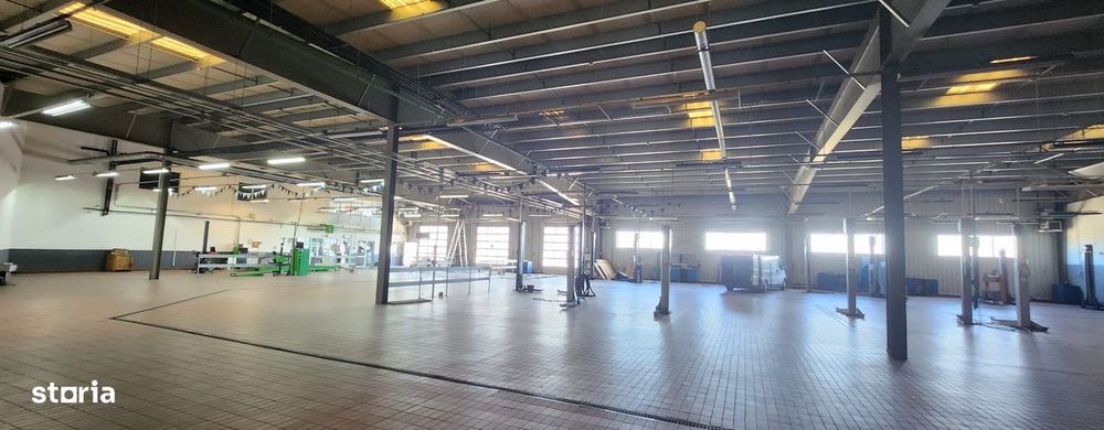 Showroom auto,construcții 6500 mp,teren 31.350 mp,front 176 ml la DN 1
