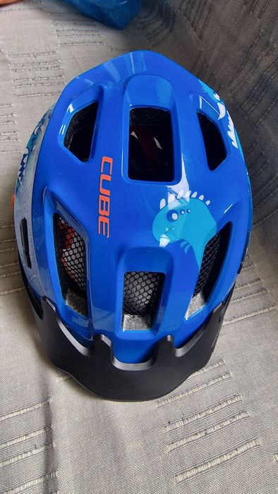 Детска каска CUBE ANT BLUE, размер S (49-55)