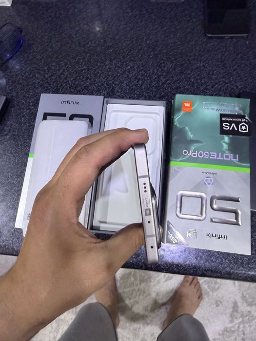 infinix not 50 pro pamit 12.256g holati ideal karopka dak bor oqip qli