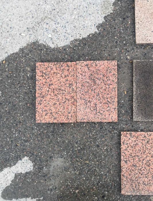 Гранитная брусчатка из камня 6000