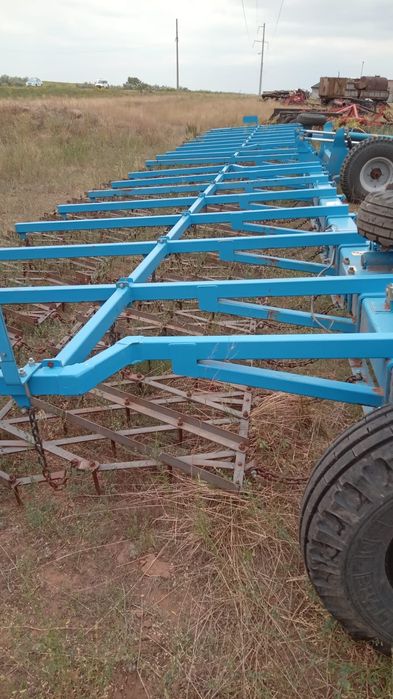 Борона зубовая, двухрядная