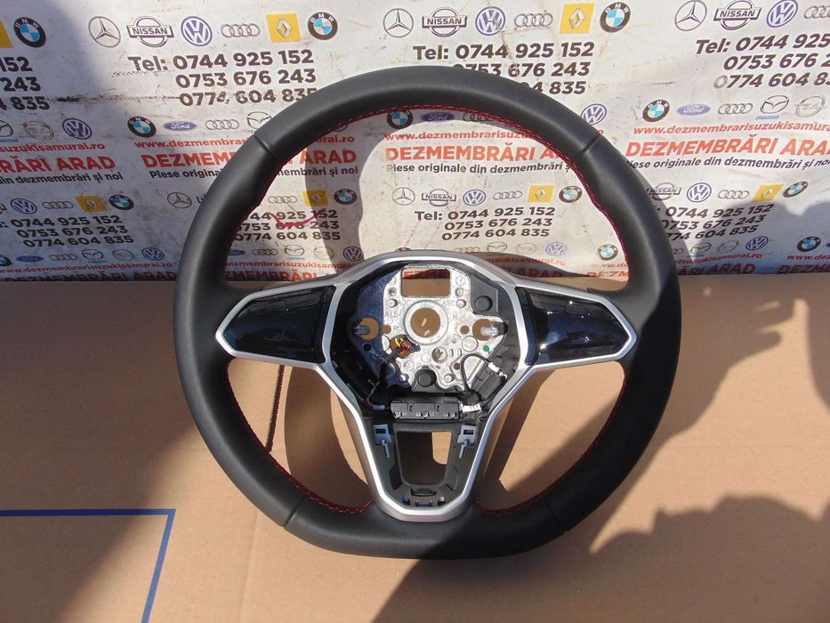 Volan piele cu comenzi VW Golf 8 Polo T Cross ID4 ID3 comenzi cu touch modul volan Passat 3g5 b8 T6 cod 6380998
