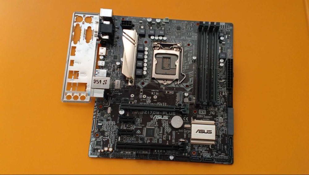 951S.Placa De Baza Asus Z170M-Plus,4xDDR4,Socket 1151,Gen6-Gen7