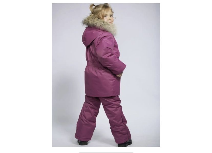 Зимный комбенизон фуксия , до -30