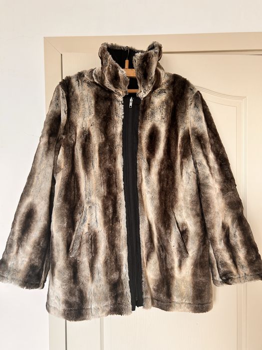 Двулицево Яке с Еко Косъм – 2 в 1 Стил и Топлина