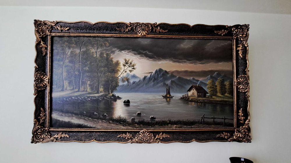 Tablouri ulei comunism inramate