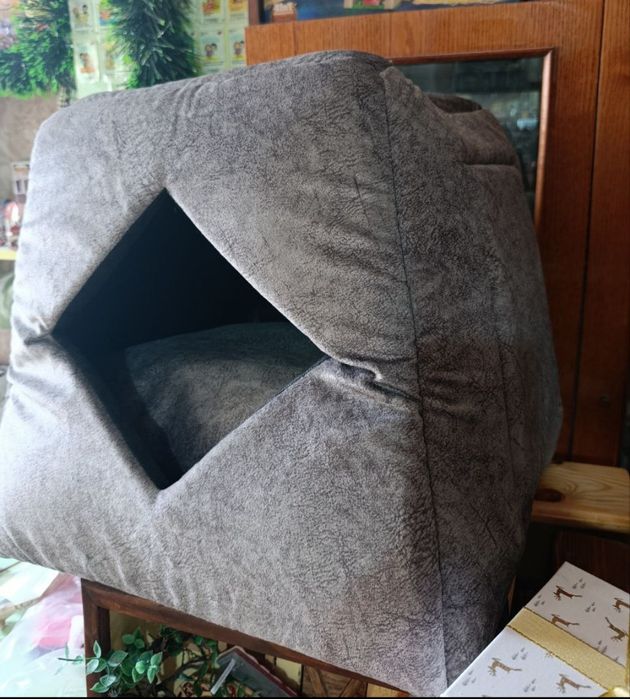 Домик для кошек обмен на продукты.