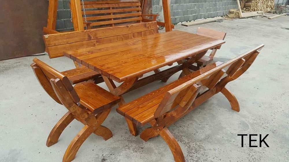 Mobilier de grădina masă banca scaun foisor, terasa, filigorie