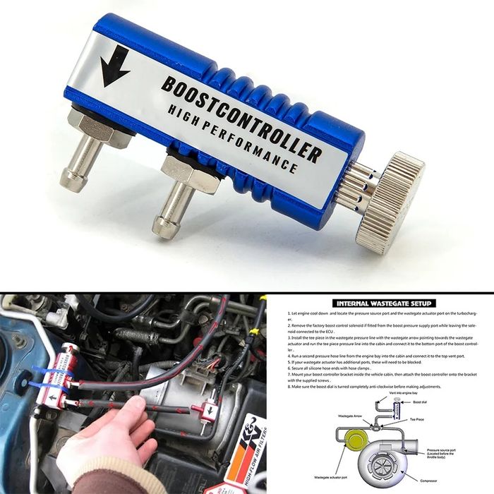 Турбо контролер Налягане - Ръчен Контрол на Нал