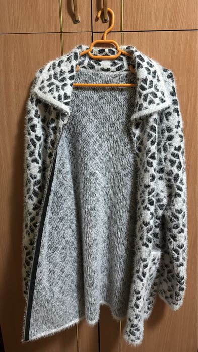 Cardigan damă, poliester, mărime universală, croială oversize