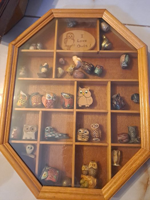 Ретро колекция от фигурки на бухали