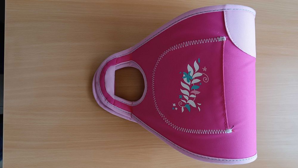 детска модна обемна розова чанта