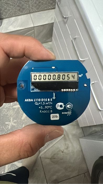 Замена батарейки в счетчиках воды